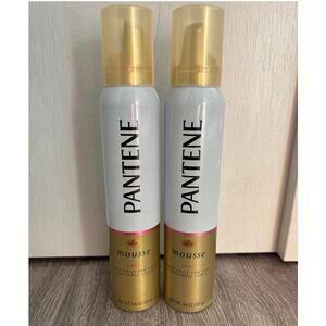 Pantene Pro-V Mousse Discontinued 2 Bottles Curly Hair